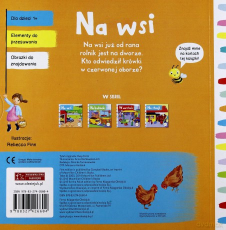 Na wsi. Pociągnij i przesuń [KSIĄŻKA]