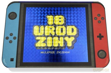 Karnet B6 HM-200 18 urodziny, konsola HM-200-3104