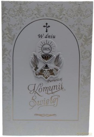 Karnet B6 Komunia mix