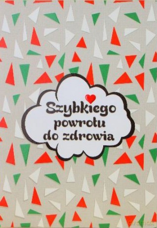 Karnet B6 Szybkiego powrotu do zdrowia velvet