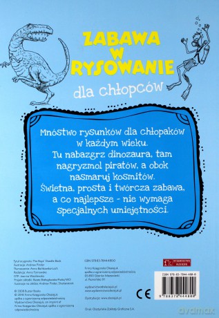 Zabawa w rysowanie dla chłopców [KSIĄŻKA]