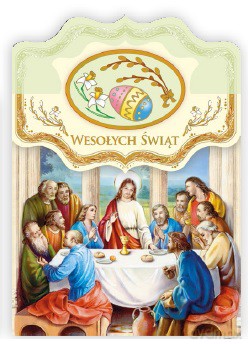 Karnet B6GE Wielkanoc religia MIX (B6GE- laurka B6 z gabką exclusive)