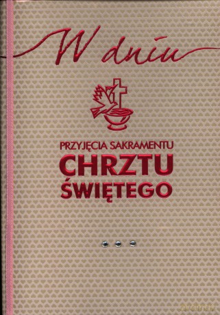 Karnet Chrzest dziewczynki DK-473