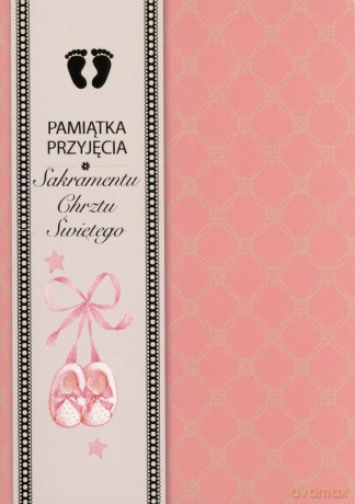 Karnet Chrzest św. PP-1678