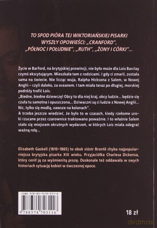Panna Lois od czarów - Elizabeth Gaskell [KSIĄŻKA]