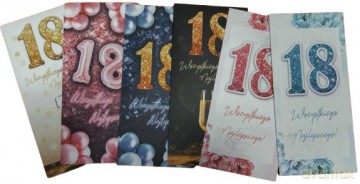 Karnet DL RR 18 urodziny mix