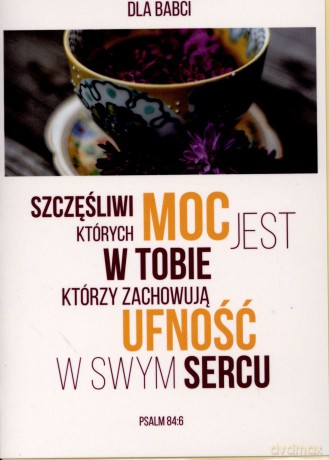 Karnet Dla Babci - sentencja