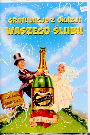 Karnet duży B3 Fun Trend Ślub mix TDF 11 lub TDF12