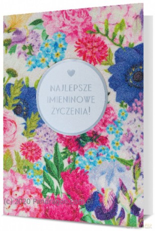 Karnet HM100 Najlepsze Imieninowe życzenia! HM100-993