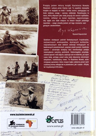 Rowerem i pieszo przez Czarny Ląd - Kazimierz Nowak [KSIĄŻKA]