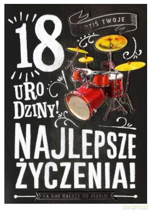 Karnet HM200 18-te urodziny perkusja