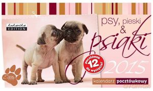 Kalendarz pocztówkowy Psiaki 2015
