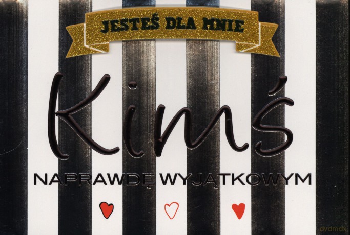 Karnet Jesteś dla mnie kimś wyjątkowym DK-538