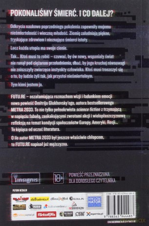 FUTU.RE - Dmitry Glukhovsky [KSIĄŻKA]