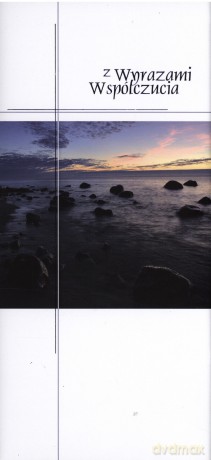 Karnet Kondolencyjny WS20