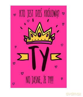 Karnet kto jest dziś królową neon NN-003