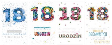 Karnet LOBK 18 Urodziny MIX