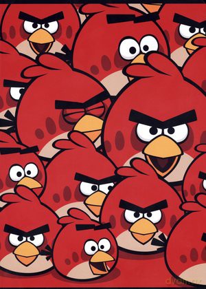 Zeszyt A5 w kratkę 32 kartki Angry Birds (Różne wzory)