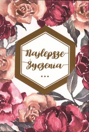 Karnet Najlepsze Życzenia