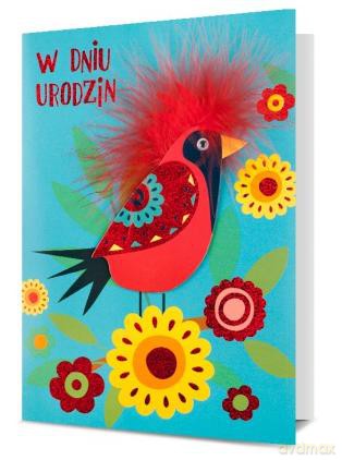 Karnet pióro Urodziny HM200-1753