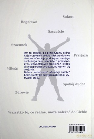 Afirmacje Sukcesywne czyli Jak wyafirmować sobie szczęście - Robert Krakowiak [KSIĄŻKA]