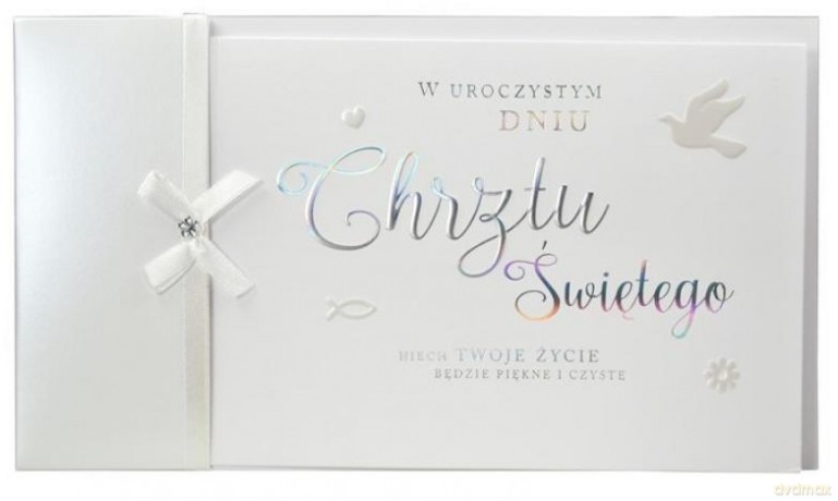 Karnet primus Chrzest Święty KPE-0112