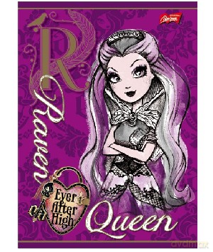 Zeszyt A5 laminowany w kratkę 16 kartek Ever After High