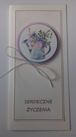 Karnet Serdeczne Życzenia MIX DL RR