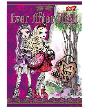Zeszyt A5 laminowany w linie 32 kartki Ever After High