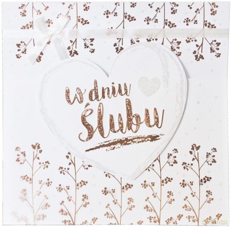 Karnet Ślub - w dniu Ślubu serce