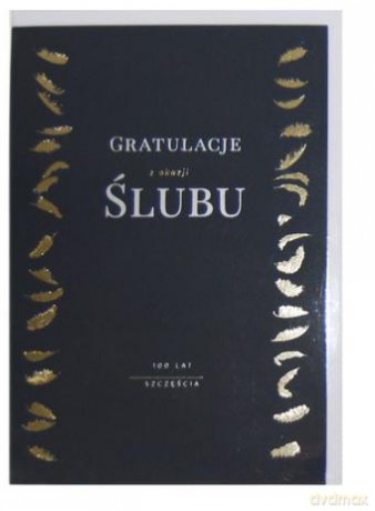 Karnet Ślub B6 S 105
