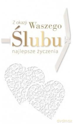 Karnet Ślub DL PM-062