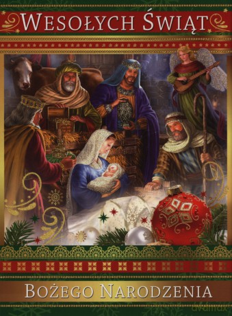 Karnet świąteczny A5-BNB religijny lub świecki MIX WZORÓW