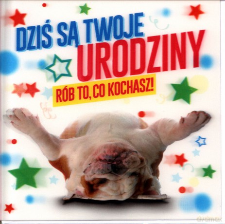 Karnet urodziny 3D K-3D-32