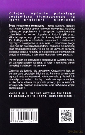 Życie Podziemne Mężczyzny - Michał W. Pistolet [KSIĄŻKA]