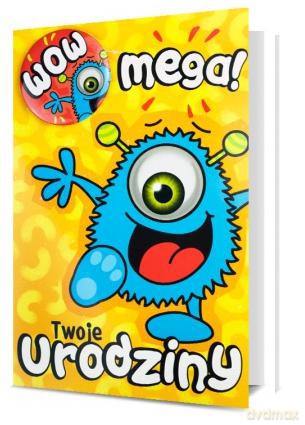 Karnet Urodziny Gift