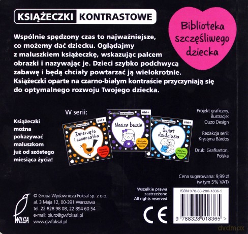 Świat wokół nas. Książeczki kontrastowe [KSIĄŻKA]
