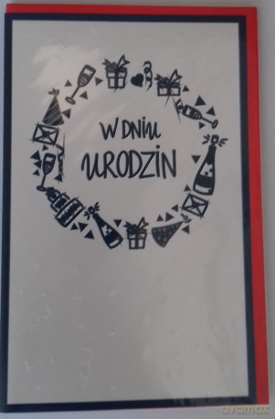 Karnet Urodziny U05 W Dniu Urodzin