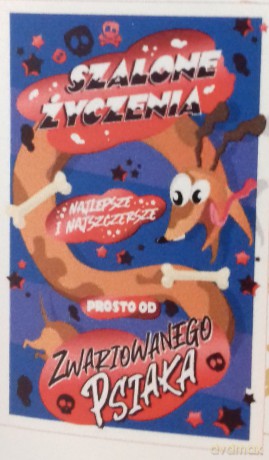Karnet Urodziny zwierzaki - szalone życzenia...W05