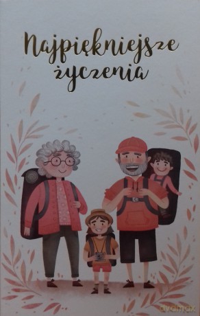 Karnet Vintage Dzień Babci i Dziadka BV-08