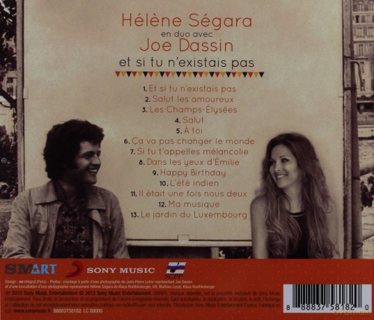 Helene Segara / Joe Dassin: Et Si Tu N'existais Pas [CD]