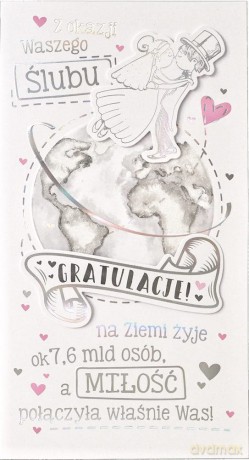 Karnet W Dniu Ślubu Kula ziemska