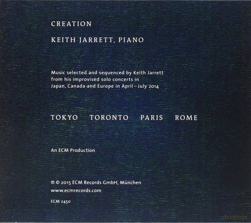 Keith Jarrett: Creation [CD]