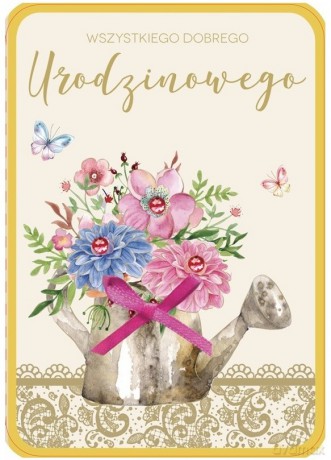 Karnet Wszystkiego dobrego Urodzinowego DK-637