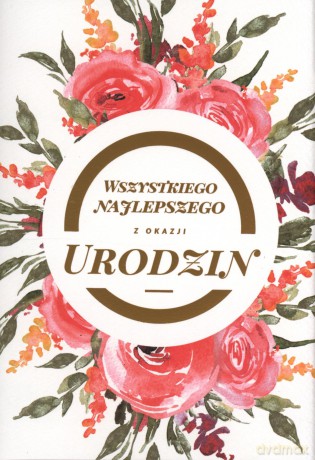 Karnet Wszystkiego Najlepszego z okazji Urodzin