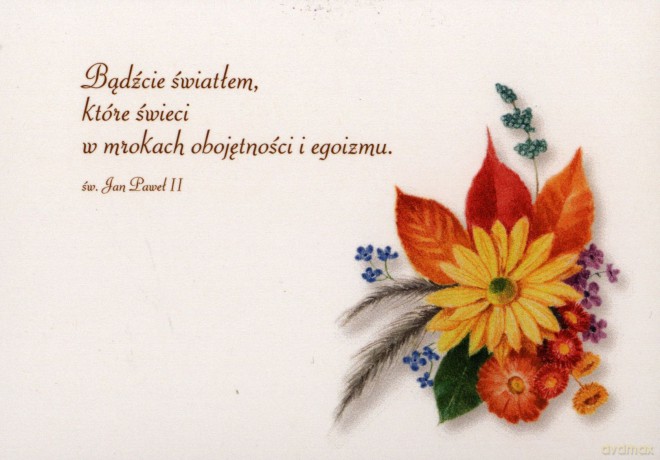 Karnety 1 Folia Bukiet Jesienny + Koperta Mala-Wyd.Siostr Loretanek Bpz
