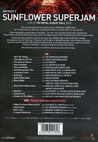 Ian Paice's Sunflower Superjam: Live At The Royal Albert Hall 2012 [CD]+[DVD]