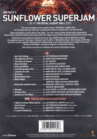 Ian Paice's Sunflower Superjam: Live At The Royal Albert Hall 2012 [CD]+[DVD]