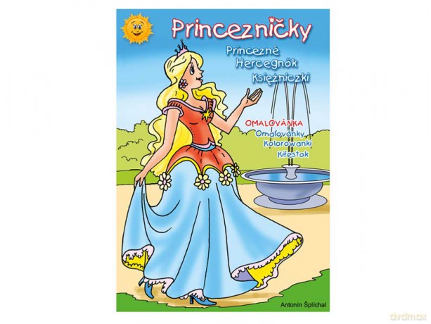 Kolorowanka A4 Księżniczki