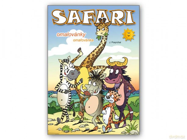 Kolorowanka A4 Safari